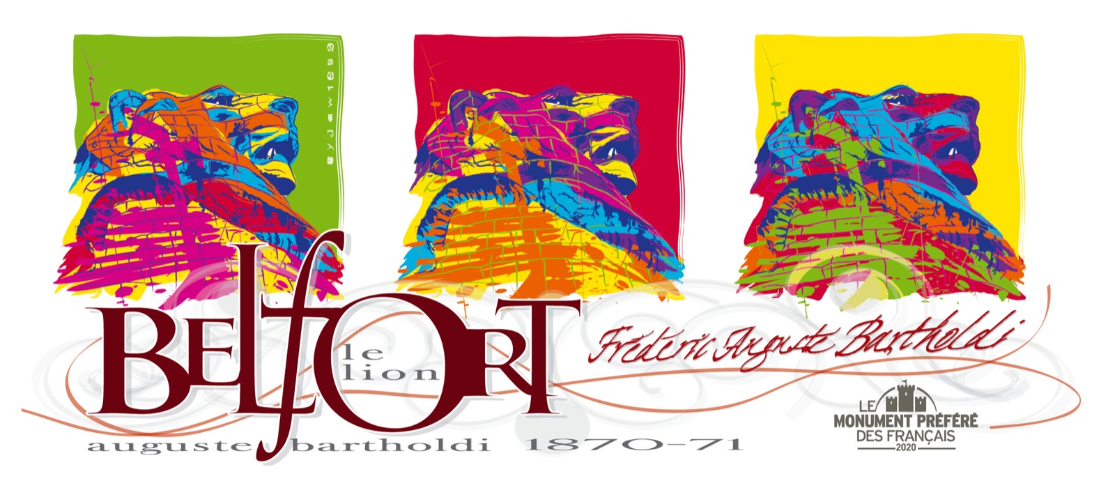 Création Bartholdi — 3 x mugs lion LMPDF