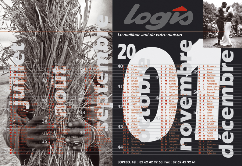 Design graphique — cal logis verso