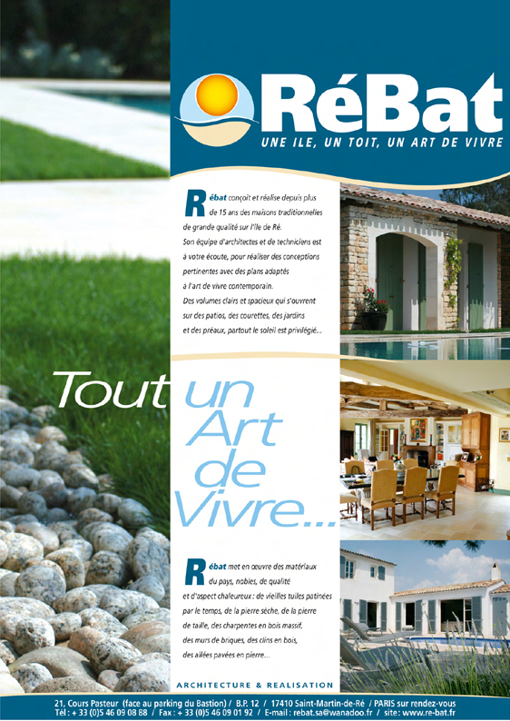 Design graphique — page rebat 1